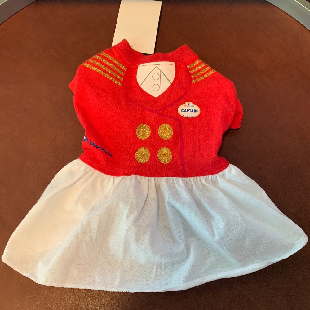 Captain Minnie Disney Cruise Line Dress for Dog